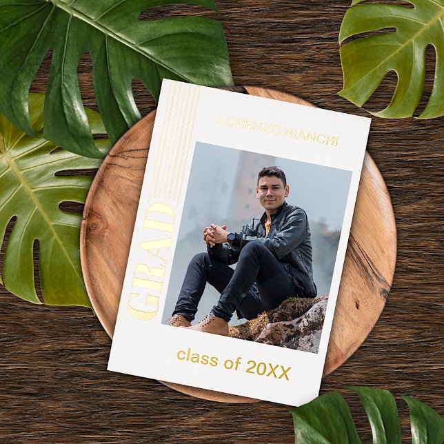 Invitación Con Relieve Metalizado Invitación de graduación de Relieve metalizado dor (Subido por el creador)