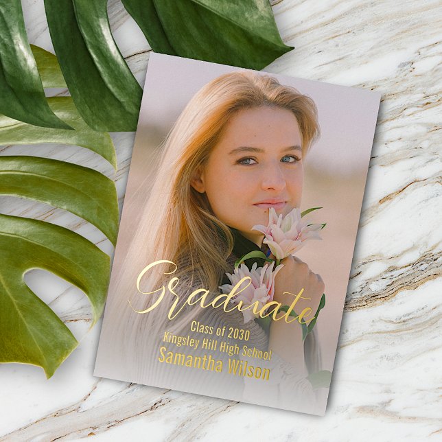 Invitación Con Relieve Metalizado Invitación de graduación de Relieve metalizado dor (Subido por el creador)