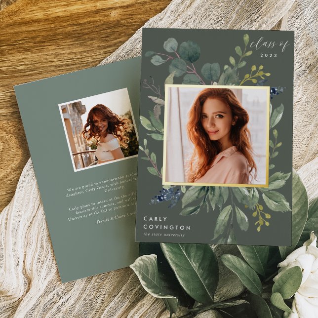 Invitación Con Relieve Metalizado Invitación de graduación de Relieve metalizado Euc (Subido por el creador)