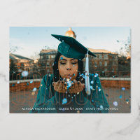 Invitación de graduados de fotografía de Relieve m
