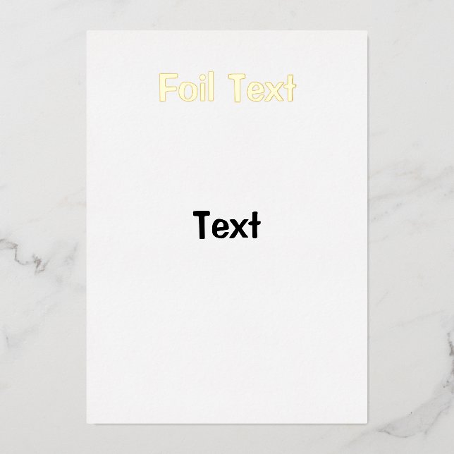 Invitación Con Relieve Metalizado invitación de Relieve metalizado de prueba (Anverso)