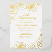 Jardín de Rosas de Oro Blanco 50 Aniversario de Bo