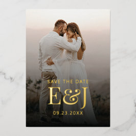 Invitación Con Relieve Metalizado La Elegancia Moderna Sencilla Ahorra Al Boda De Fe