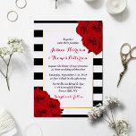 Invitación Con Relieve Metalizado La moderna colección de Bodas de lujo Moda - Roses<br><div class="desc">Celebre con estilo estas invitaciones de boda elegantes y muy modernas. Este diseño es fácil de personalizar con la redacción de su evento especial y sus invitados estarán encantados cuando reciban estas fabulosas invitaciones. La foto de portada ha sido diseñada con recursos de Freepik.com</div>