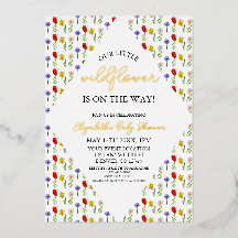 Little Wildflower Baby Shower