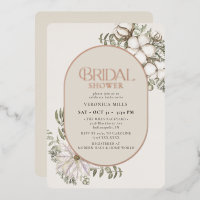 Lluvia Floral Oval de Invierno para Despedida de S