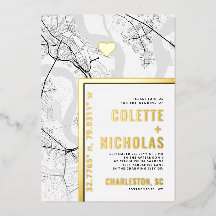 Localizador de Amor de Charleston | Boda con tema