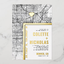 Localizador de amor de Denver | Boda temático de l