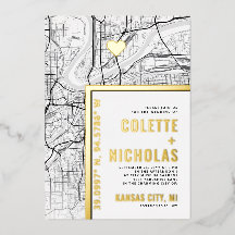 Localizador de Amor de Kansas City | Boda con tema