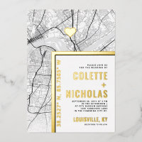 Localizador de amor de Louisville | Boda temático 