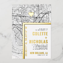 Localizador de amor de Nueva Orleans | Boda temáti