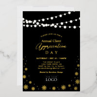 Luces de cadena | Logotipo del Fiesta de Apreciaci