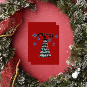 Invitación Con Relieve Metalizado Mikitiez magia vacacionesdeensueño gothmas bruja