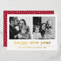 Minimal Gráfico | Feliz año nuevo collage 2 Foto