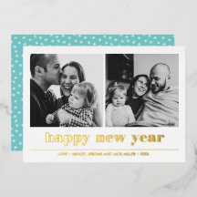 Minimal Gráfico | Feliz año nuevo collage 2 Foto