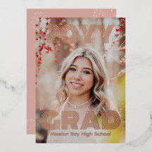 Moderna fiesta de graduación de fotos