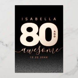 Invitación Con Relieve Metalizado Moderna Girly Hot Pink 80 e impresionante