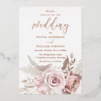 Moderno Divine Rosa Gold Rubor All Seasons Boda