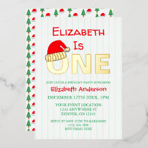 Navidades 1º cumpleaños