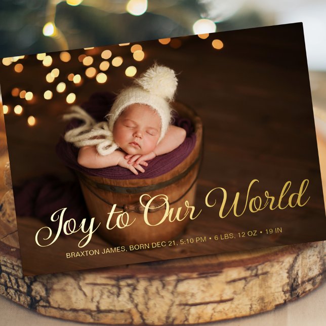 Invitación Con Relieve Metalizado Navidades de alegría Relieve metalizado de foto In (Subido por el creador)