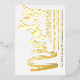 Invitación Con Relieve Metalizado Noventa y noventa años de fiesta de cumpleaños bla