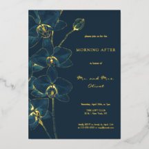 Orquídea Azul Suave Mañana Después 