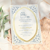 Papel de aluminio | Caprichosa fiesta de té vintag