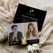 Partido de Graduación de Foto Conjunta de Tassel 2