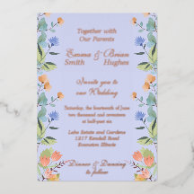 Periwinkle floral