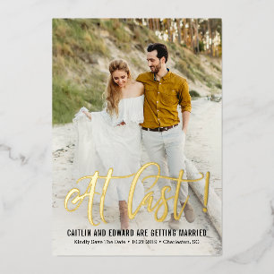 Invitación Con Relieve Metalizado Por Último RELIEVE METALIZADO REAL Guardar La Tarj