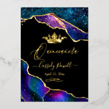 Quinceañera, Agata Galaxia Acuarela 3 Colores