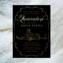 Quinceañera Fantasía Castillo Romántico Dorado