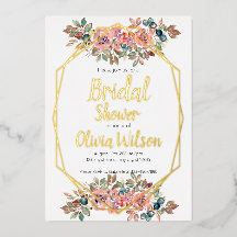 Relieve metalizado dorado floral marco dorado duch