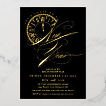 Relieve metalizado elegante y moderno Fiesta de No