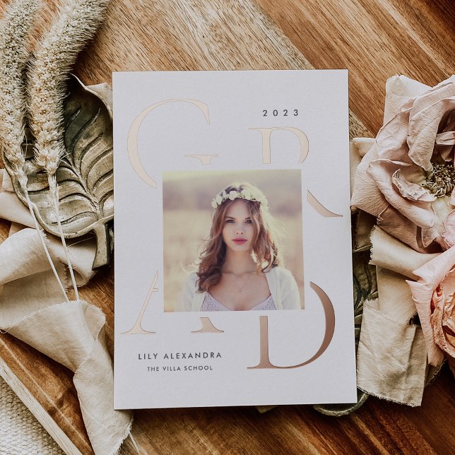 Invitación Con Relieve Metalizado Relieve metalizado en caja | Invitación de graduac (Subido por el creador)