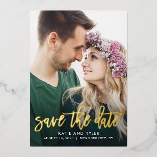 Invitación Con Relieve Metalizado Relieve metalizado REAL De Carácter Cepillado Guar