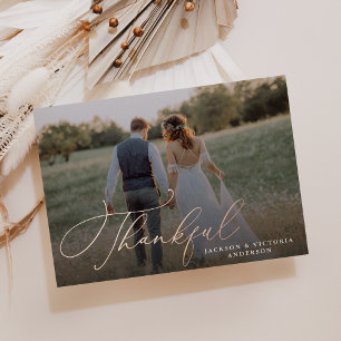 Invitación Con Relieve Metalizado Romance Boda agradecido Relieve metalizado gracias