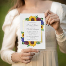 Rosa de Girasol Bridal Shower Floral