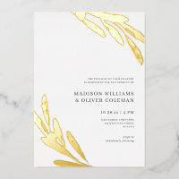 Rústica moderna Boda de Rama de Olivo