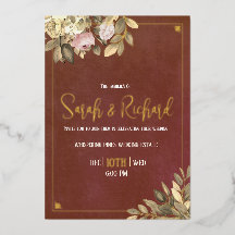 Rústico Terracota Botánico Boho Luxe Boda