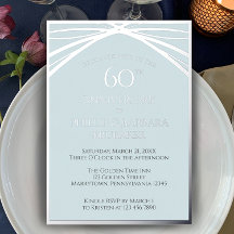 Sencilla Fiesta de Aniversario de Bodas número 60 