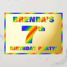 Séptima fiesta de cumpleaños — Diversión, espectro