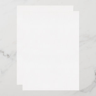 Invitación Con Relieve Metalizado Simple caligrafía frente y dorado Boda