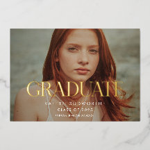 Simple elegante y con estilo Foto de graduación en