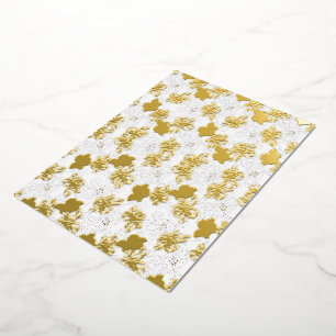 Invitación Con Relieve Metalizado Superposición de cuadrícula transparente - Textura