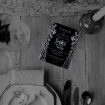 Tema gótico Fiesta de la Bachelorette Negra