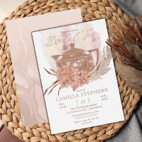 Tetera | Hydrangeas | Té de Novias de Grass Pampas