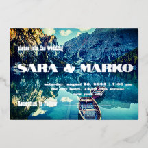 Tipografía moderna | Lago de las montañas