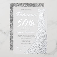 Traje de plata, fabulosa fiesta de cumpleaños núme