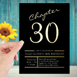 Invitación Con Relieve Metalizado Treinta Oro Negro Oro 30 cumpleaños Fiesta Oro<br><div class="desc">Celebra el cumpleaños número 30 de tu ser querido en un estilo lujoso con nuestro negro personalizado con invitaciones de cumpleaños de Relieve metalizado dorado. Con hermosas obras de arte y textos personalizados, estas elegantes invitaciones harán una declaración a su familia y amigos. ¡La celebración del 30 cumpleaños de tu...</div>
